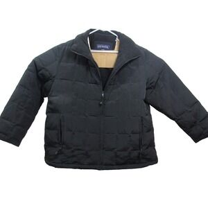 J.G. Hook Womens  Quilted Down Jacket‎ Size XL Black